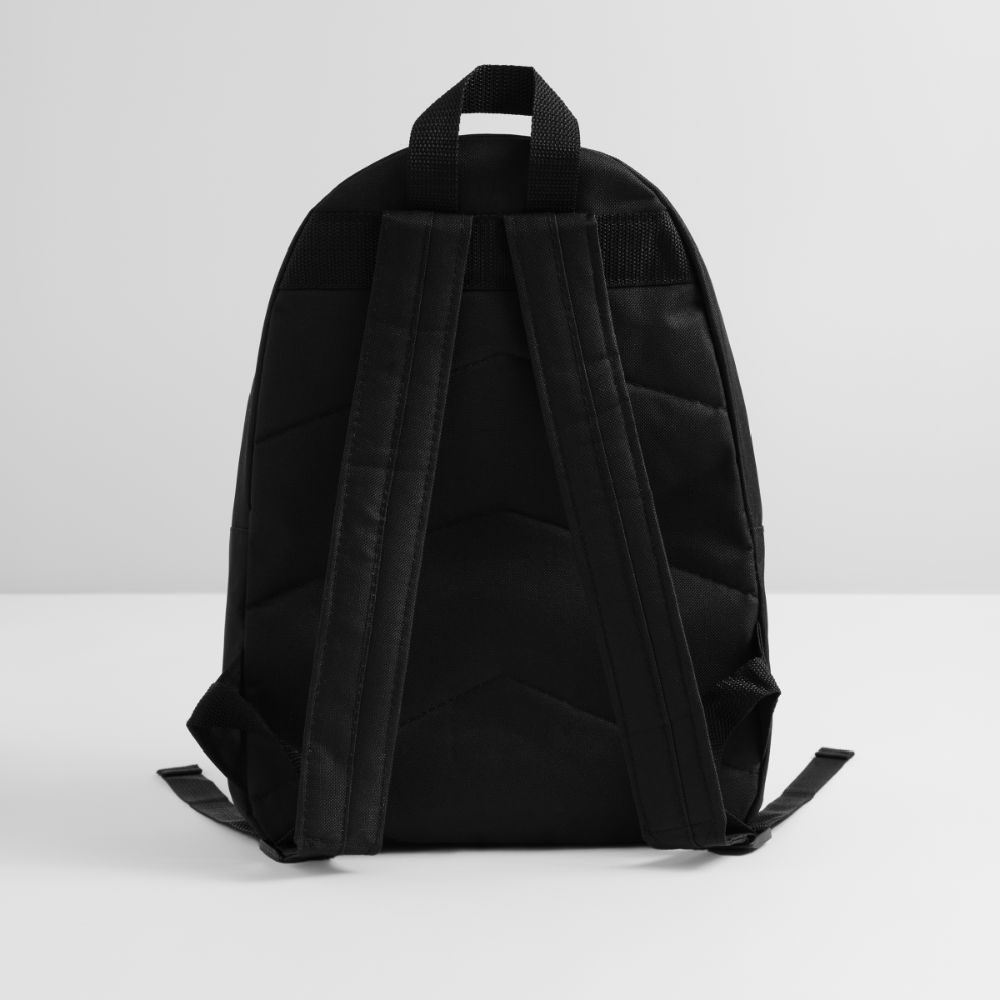 Never Give UP Teddy Rucksack - Schwarz