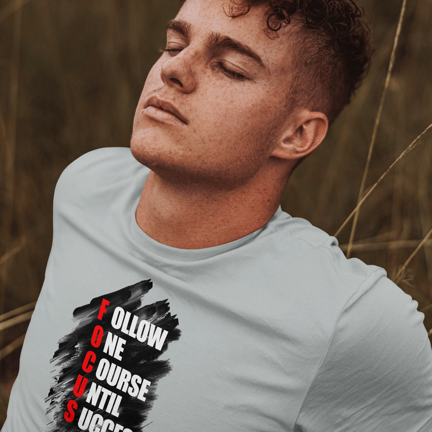 FOCUS Follow one course until success Unisex T-Shirt