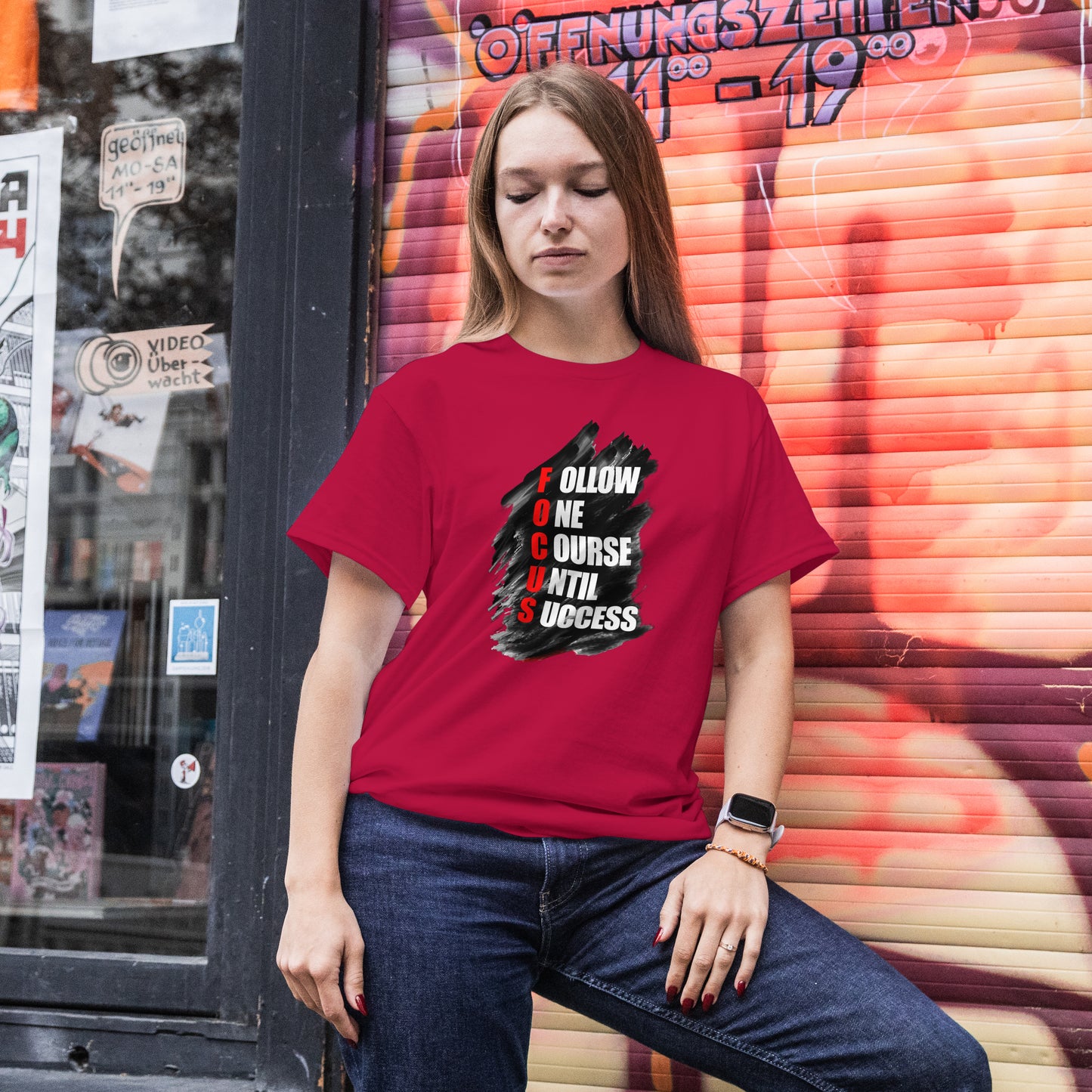 FOCUS Follow one course until succes T-Shirt