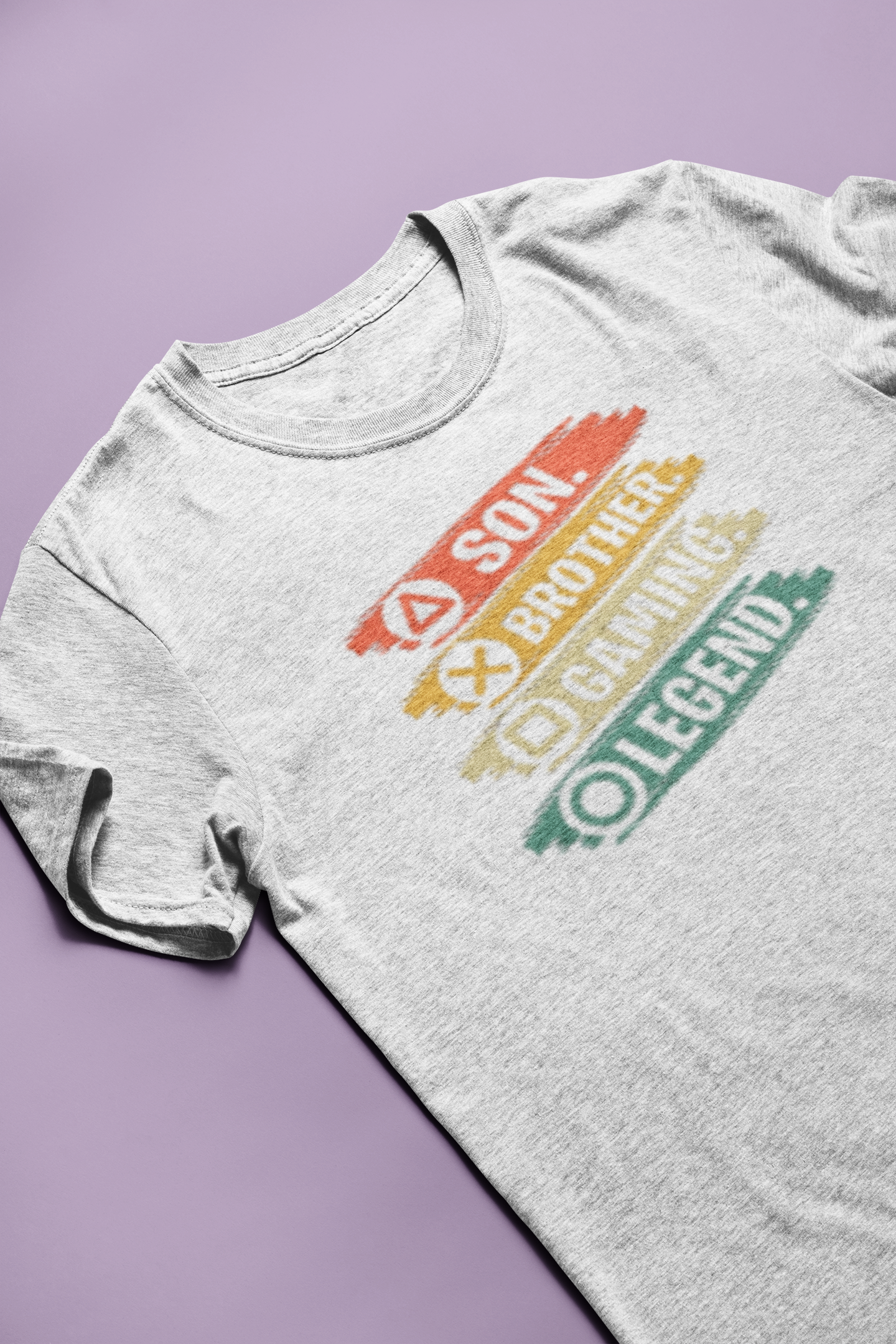 SON BROTHER GAMING LEGEND Premium Unisex T-Shirt mit Rundhalsausschnitt
