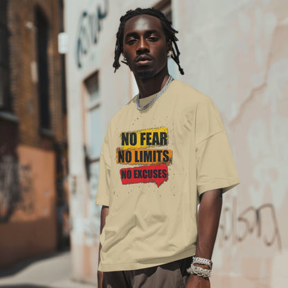 NO FEAR NO LIMITS NO EXCUSES T-Shirt
